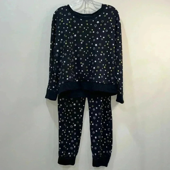 Women's Tommy Hilfiger Hacci Printed Pajama Set Size XL - Picture 1 of 11